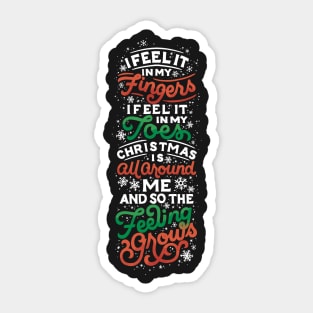 I Feel it in my Fingers Sticker